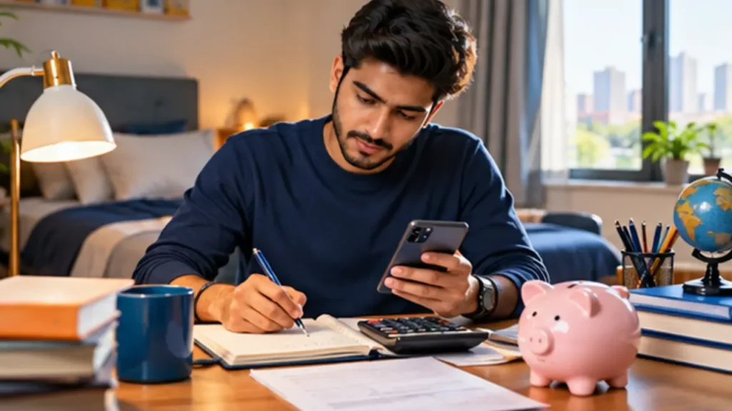 Pakistani student building an emergency fund