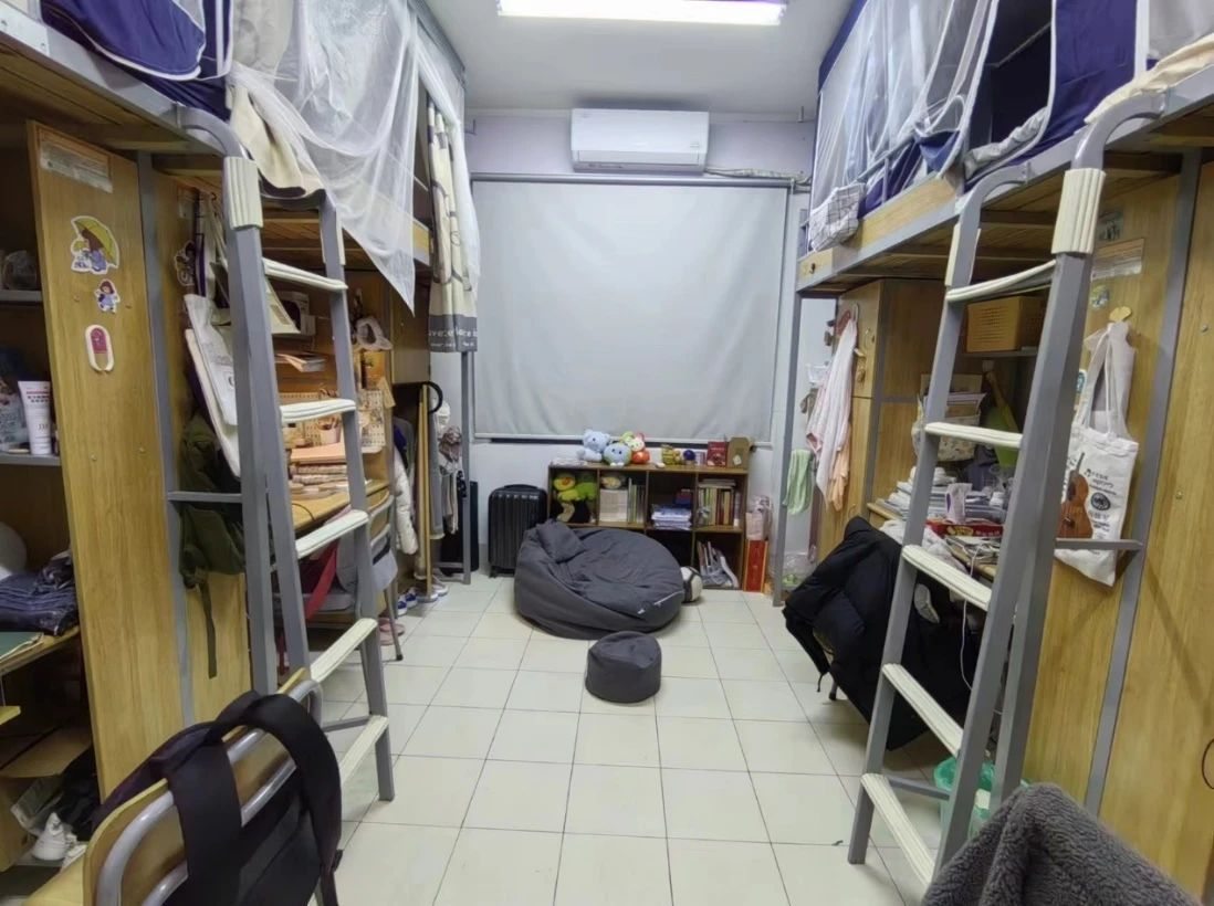 Student Dormitory Interior at Fudan University