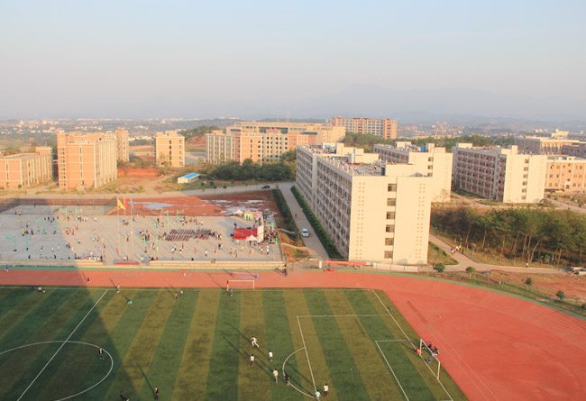 Gannan Medical University Campus Aerial View