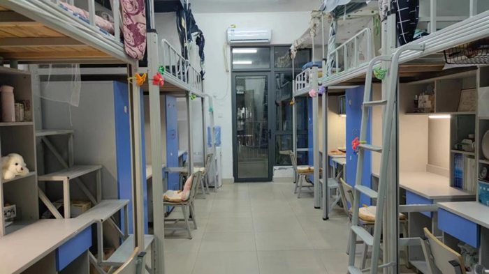 University Dormitory Interior at Guangxi Medical University