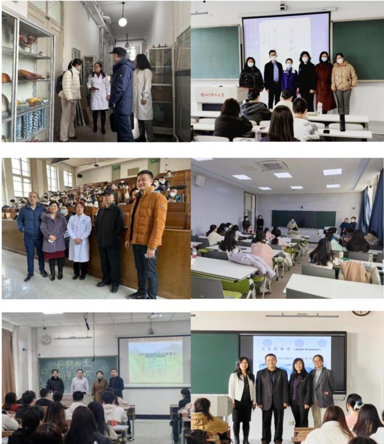 First Day of Semester Visits at Harbin Medical University