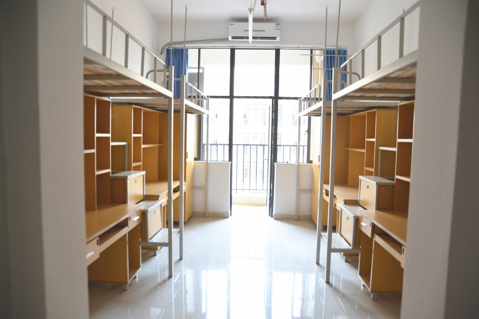 South Campus Student Dormitory Interior at Jinan University
