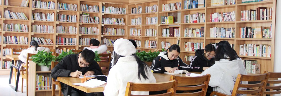Quiet Study Session in University Library at Nanchang University