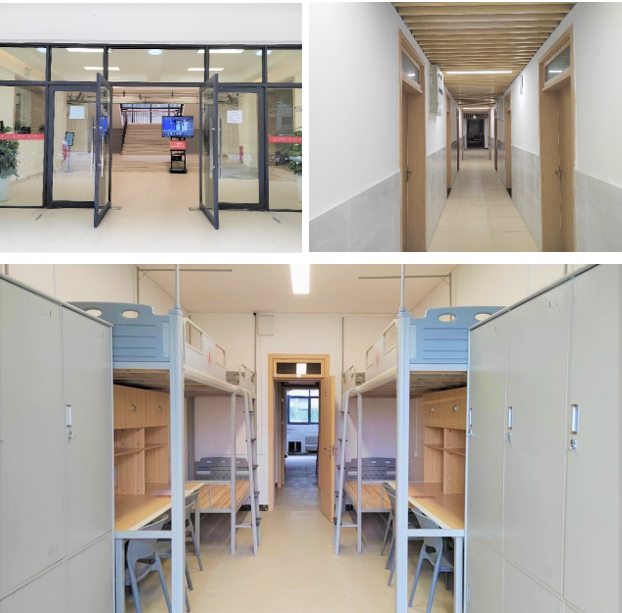 Renovated University Dormitory Interiors at Sichuan University