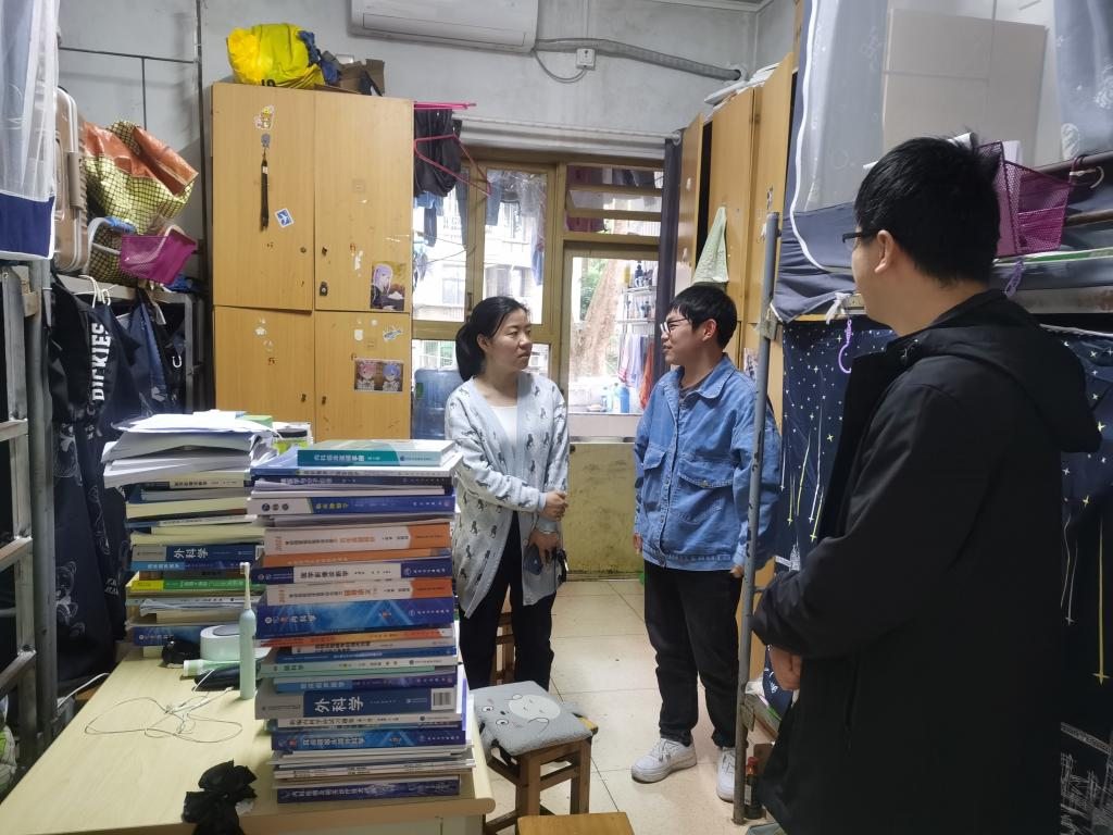 Dormitory Visit and Safety Check at Southwest Medical University