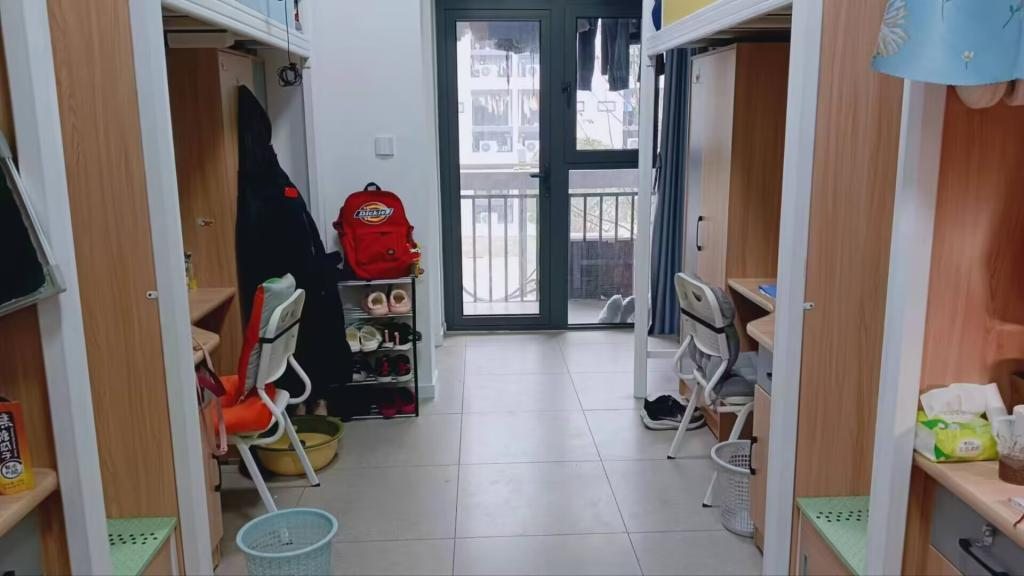 University Dormitory Corridor at Yangtze University